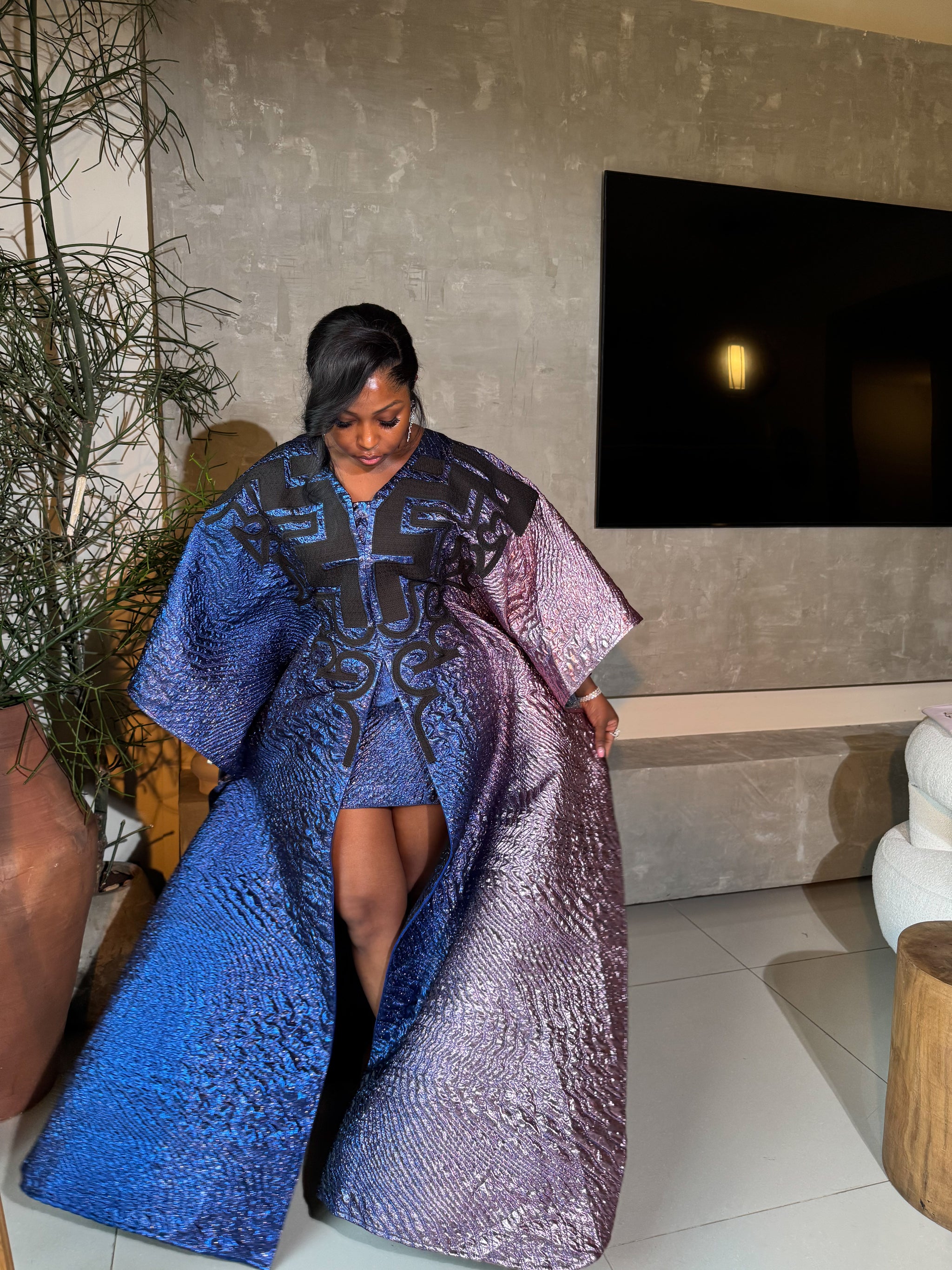knee length dresses for ladies Women's African Clothing| Agbada| Three Pieces| African Print Attire| African Party Dress| Wedding Guest Clothing| Dashiki Shirt and Pants 14 main image 1